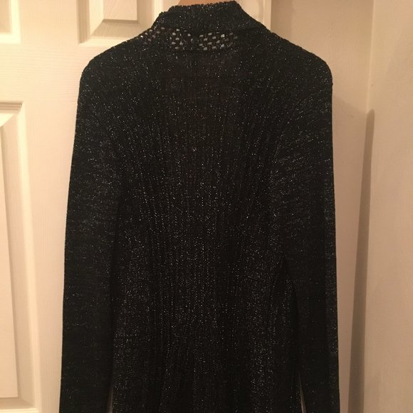 Black SPARKLE Cardigan - Picture 4 of 5